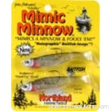 Northland Tackle 1/4 Oz. Mimic Minnow Shad Jig, Perch Multi-Colored 564772666